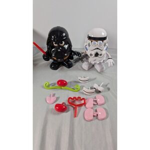 Playskool Star Wars Darth Vader (Darth Tater) and Stormtrooper Mr. Potato Head